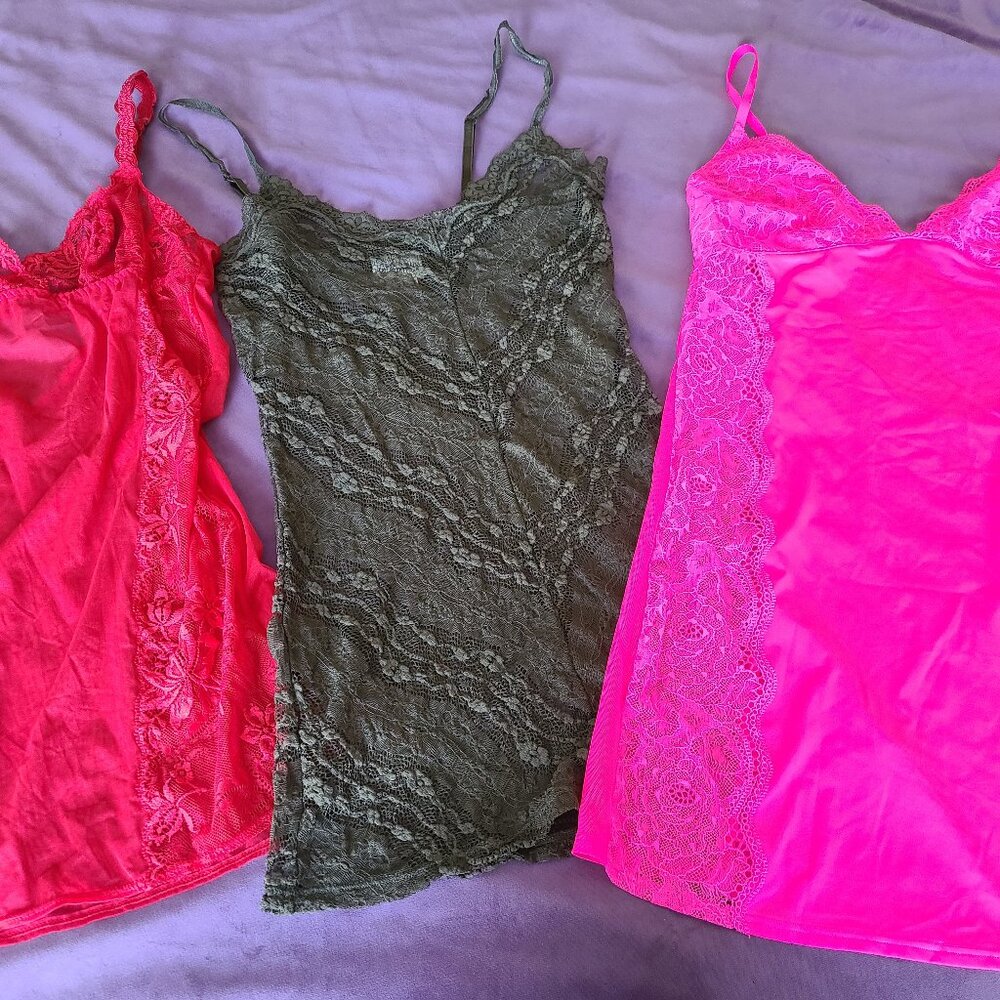 Ladies Small 3 pc Babydoll Lingerie Victoria's Secret La Senza